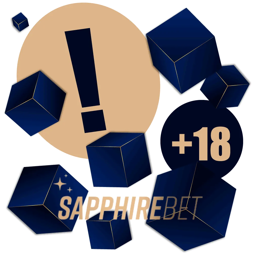 Sapphirebet follows the philosophy of responsile gaming.