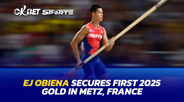 pole vaulter ej obiena wins gold in metz france
